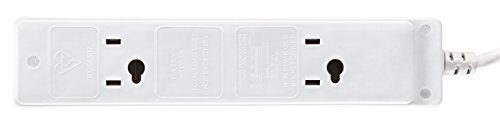Masterplug 13 a 5 M 4-Gang Extension Lead - White
