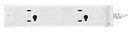 Masterplug 13 a 5 M 4-Gang Extension Lead - White