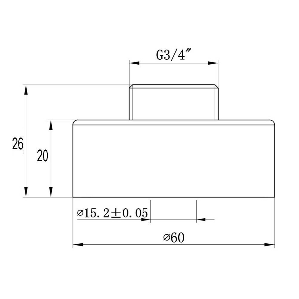 Round Wall Mounted Fixing Kit