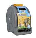 Hozelock 100000918 25m 2-in-1 Compact Hose Reel with 25m Starter Hose