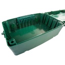 Masterplug 3001252 New & Old Work Rectangle Plastic 4 Gang Weatherproof Box