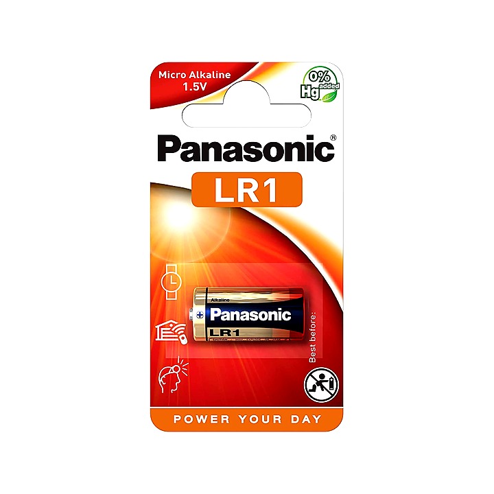 Panasonic LR1 Alkaline Alarm Battery
