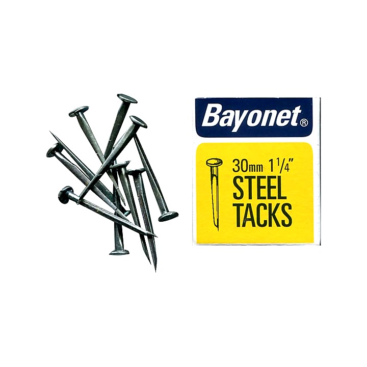 Bayonet Steel Tacks 30mm