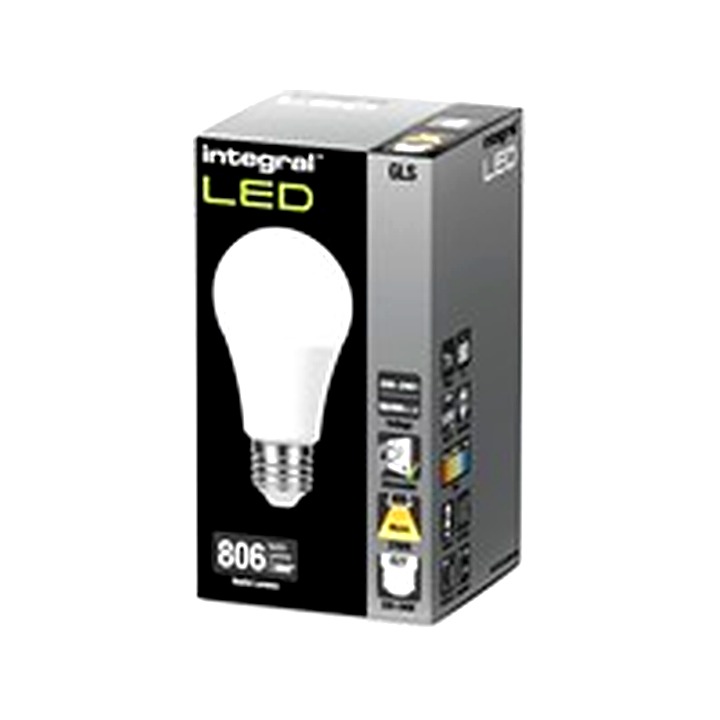 Integral LED 8.8W Dimmable E27 Screw-in  Warm White Bulb