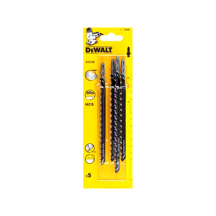 Dewalt Wood Jigsaw Blade 152mm 5 Pack