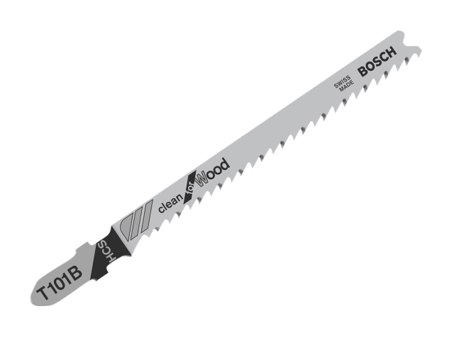 Bosch T101B Jigsaw Blade Pack of 5