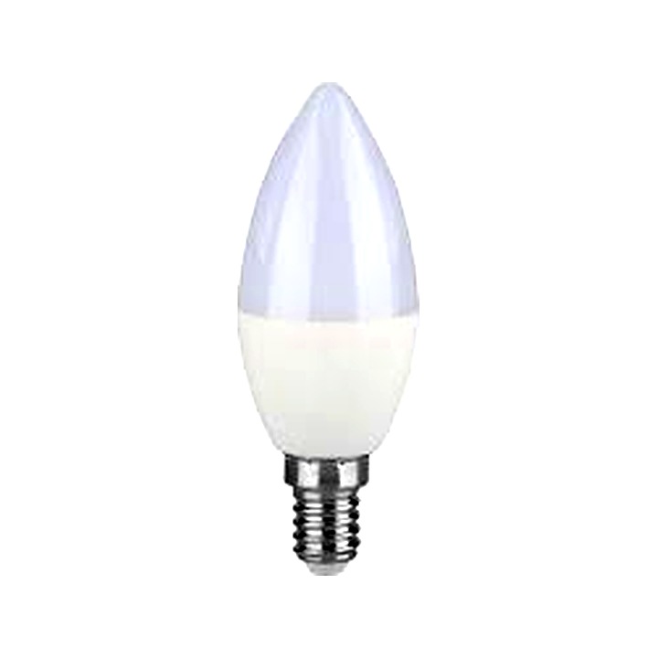 V-TAC LED 4.5=40W E14 Cool White 6500K Screw-in Candle Bulb 