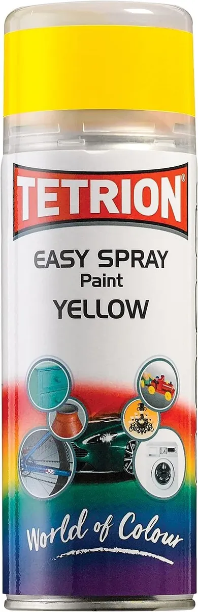 Tetrion Yellow Easy Spray Paint 400ml