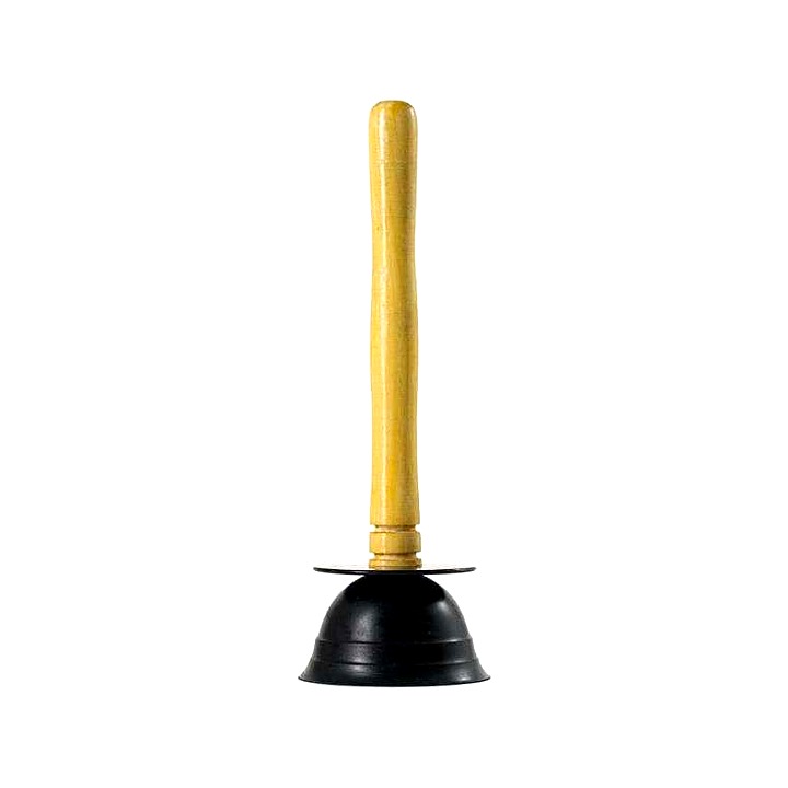 Buffalo Medium Rubber Cup Sink & Bath Plunger 100mm