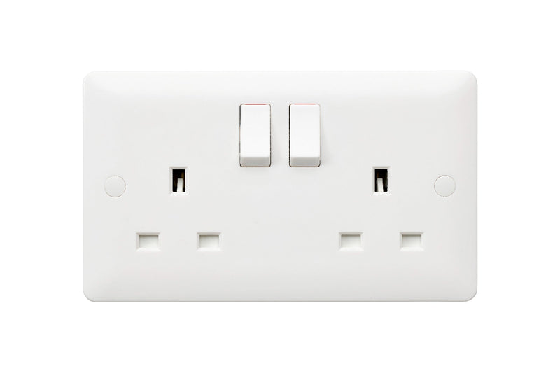 Mk 2G Switched Double Socket