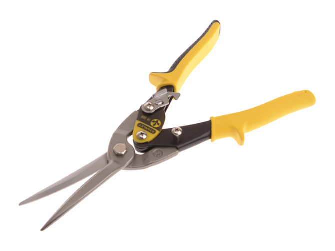Stanley Tools Yellow Long Aviation Snip 300mm