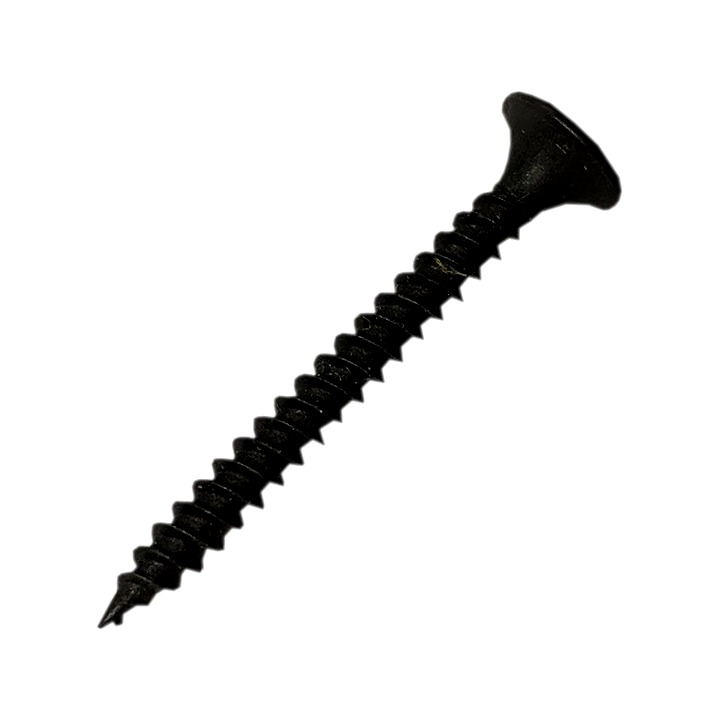 3.5mm x 38mm Black Drywall Screws Qty 200
