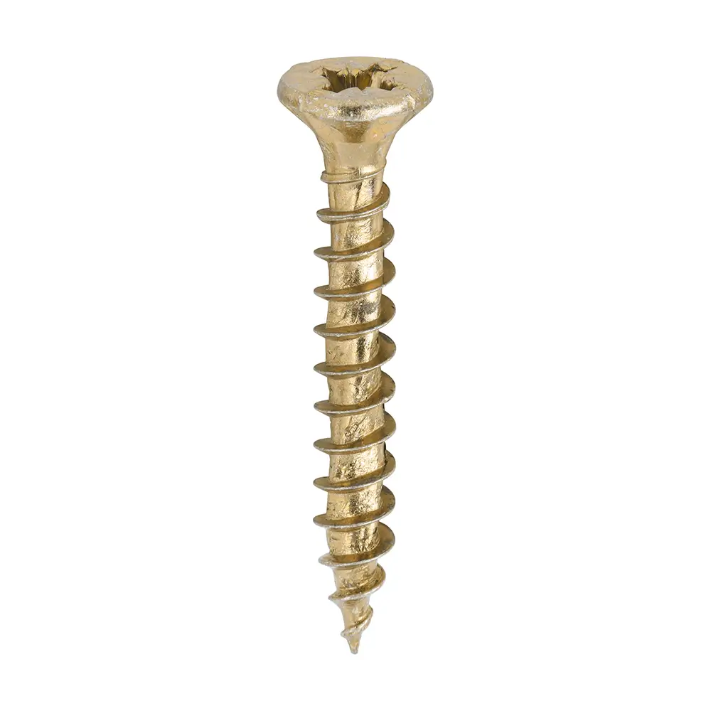 Netherwood Tools 4 x 30mm Gold Screws Approx 40