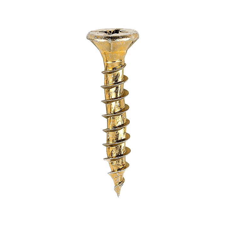 Netherwood Tools 5 x 30mm Gold Screws Approx 25