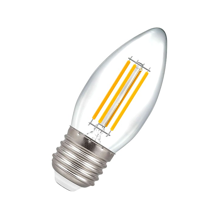 Crompton LED 6.5W E27 Screw-in 2700K Warm White Candle Bulb