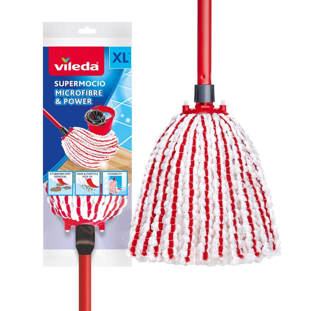 Vileda Microfibre And Power Mop