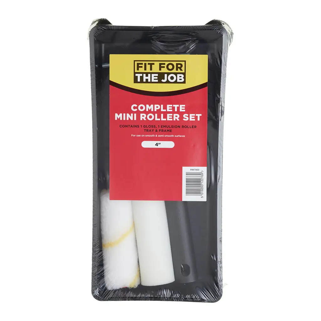 Fit For The Job Mini Roller Set 4"