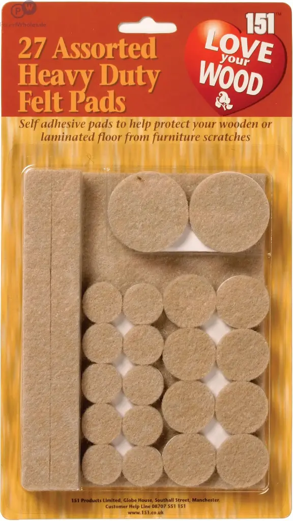 Heavy-Duty Felt Pads