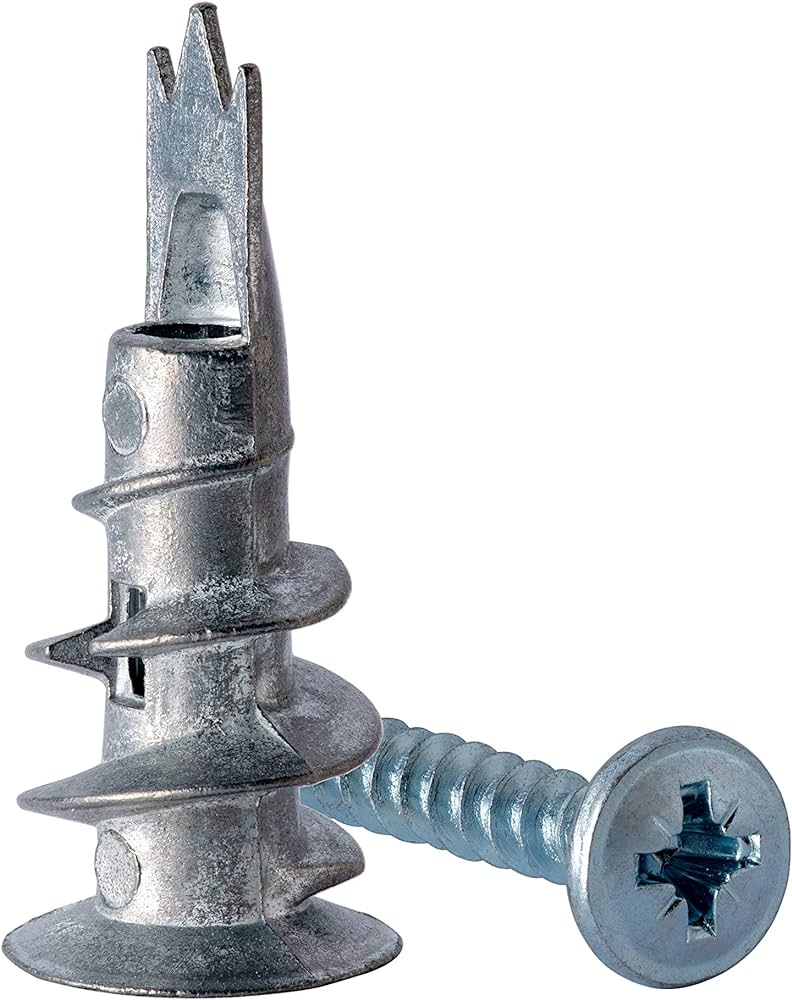 Netherwood Tools Self-Drilling Plasterboard Fixings 8pc
