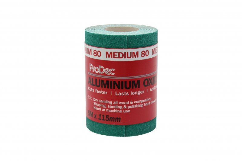 ProDec 5m Sandpaper Roll Medium 80