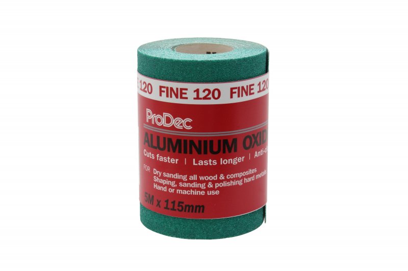 ProDec 5m Sandpaper Roll Fine 120G