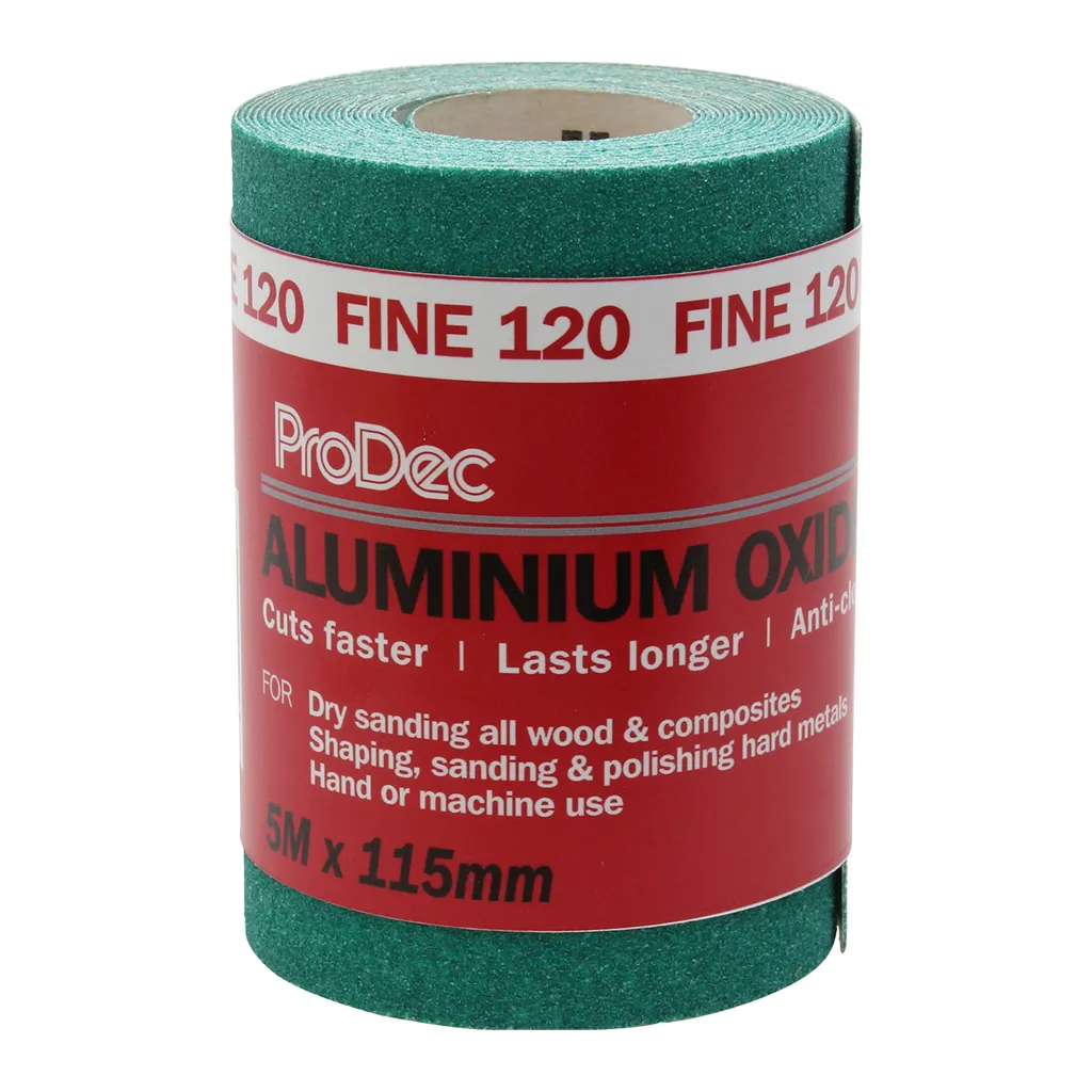 ProDec 5m Sandpaper Roll Fine 120G