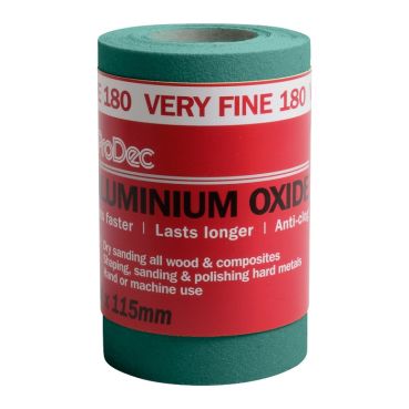ProDec 5m Sandpaper Roll Very Fine 180