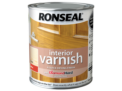 Ronseal Interior Varnish Gloss Clear 750ml