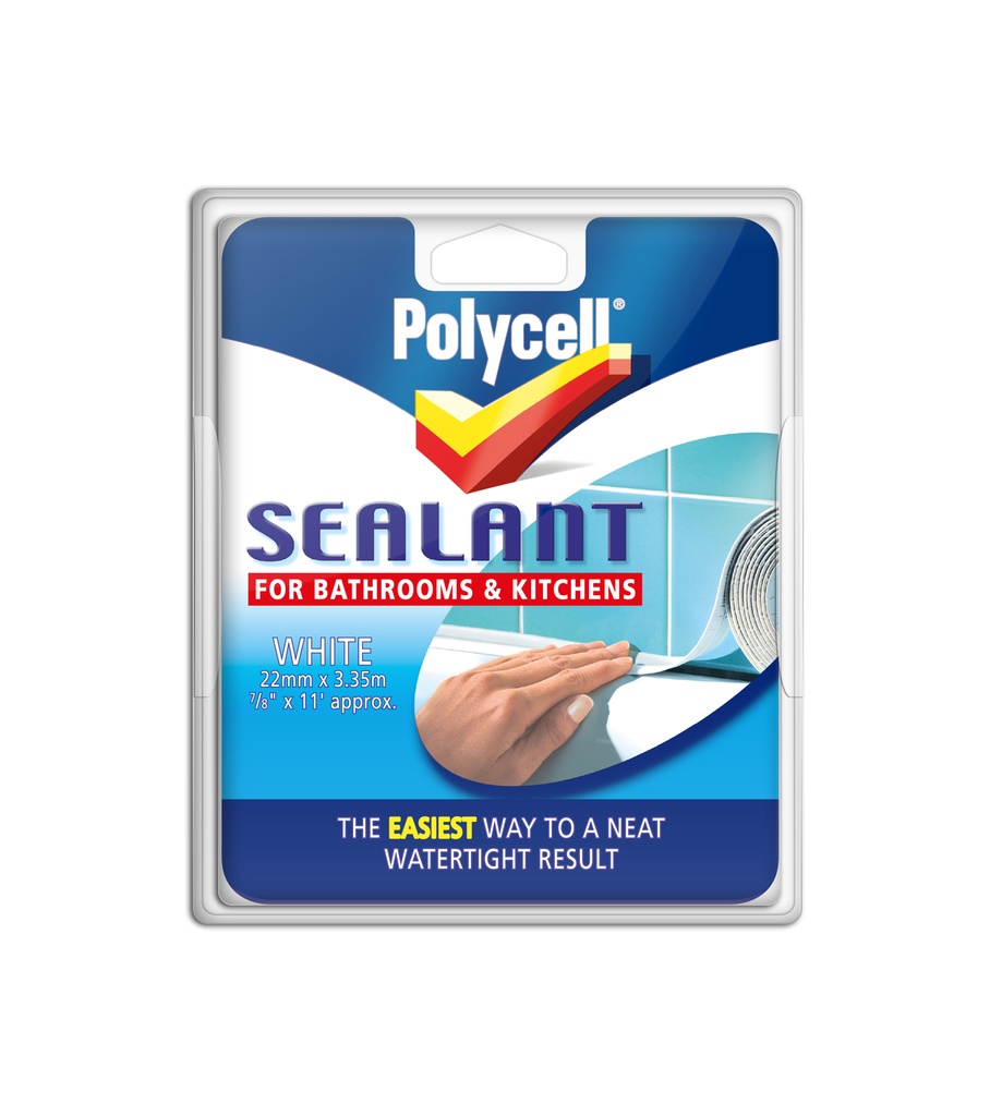 Polycell Sealant White 22mm Wide