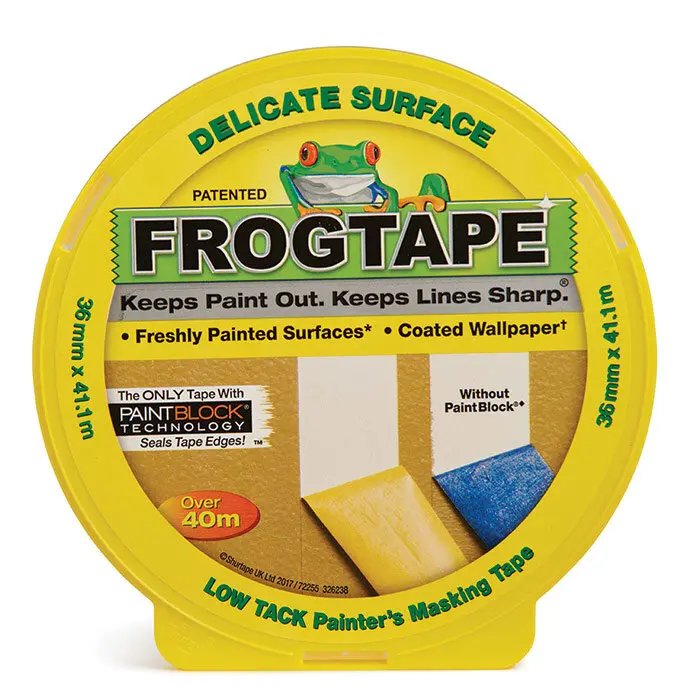 Frog Tape 36mm x 41.1m Low Tack Masking Tape