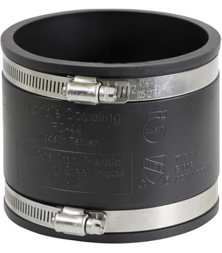 Flexible Waste Coupling 4"x 4"