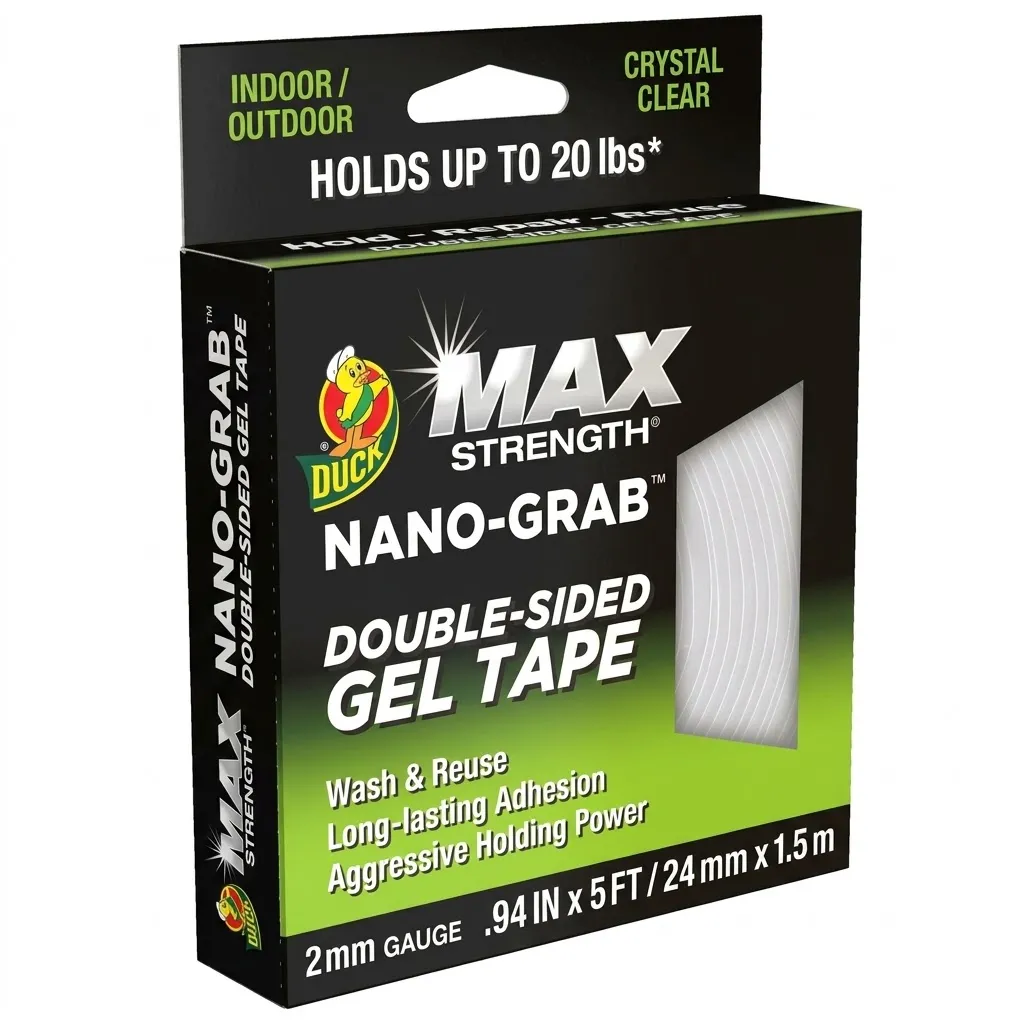 Duck Max Strength Nano-Grab Double Side Tape 24mm x 1.5m