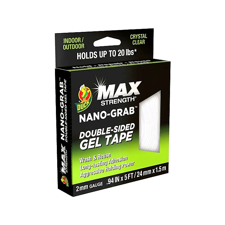 Duck Max Strength Nano-Grab Double Side Tape 24mm x 1.5m