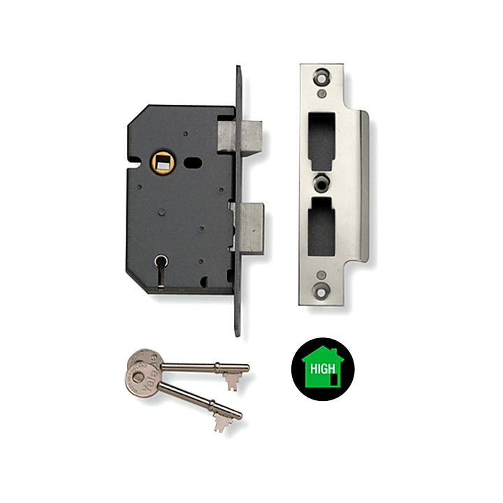 Yale Mortice Lock 64mm 5 Lever Mortice Sashlock