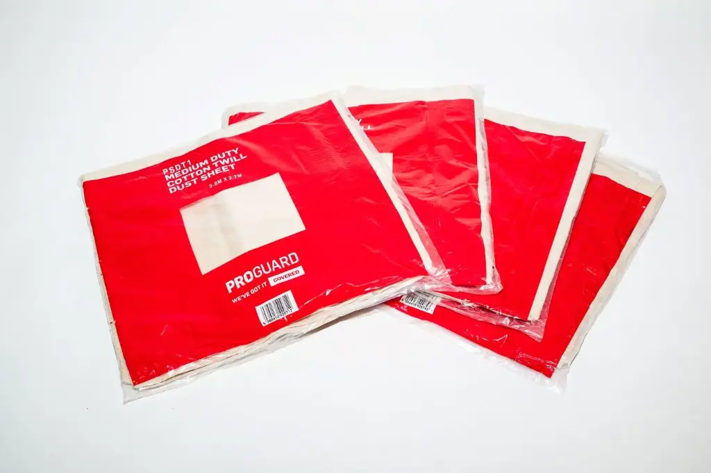 PSDT1 Medium Duty Cotton Twill Dust Sheet