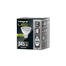 Integral LED 3.4W GU5.3 Non-Dimmable Cool White Bulb