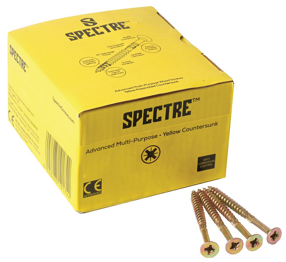 Spectre Wood Screw 5.0 X 60mm Qty 100