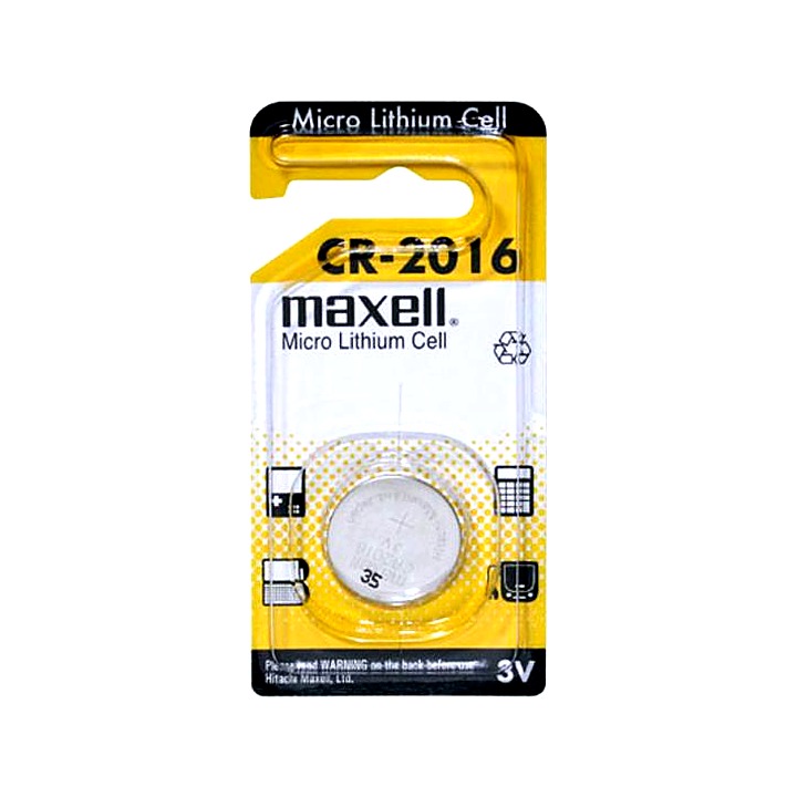 Maxell CR2016 3V Lithium Battery