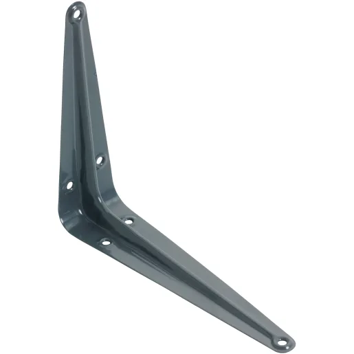 L Shelf Bracket 6 x 5" (150mm x 125mm) Grey 