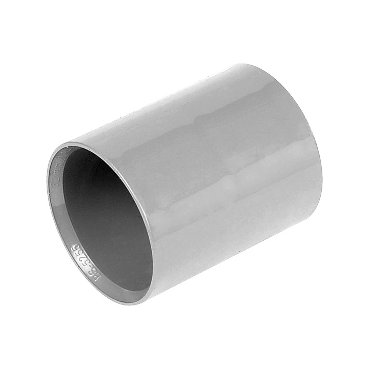 32mm Straight Solvent Weld Grey