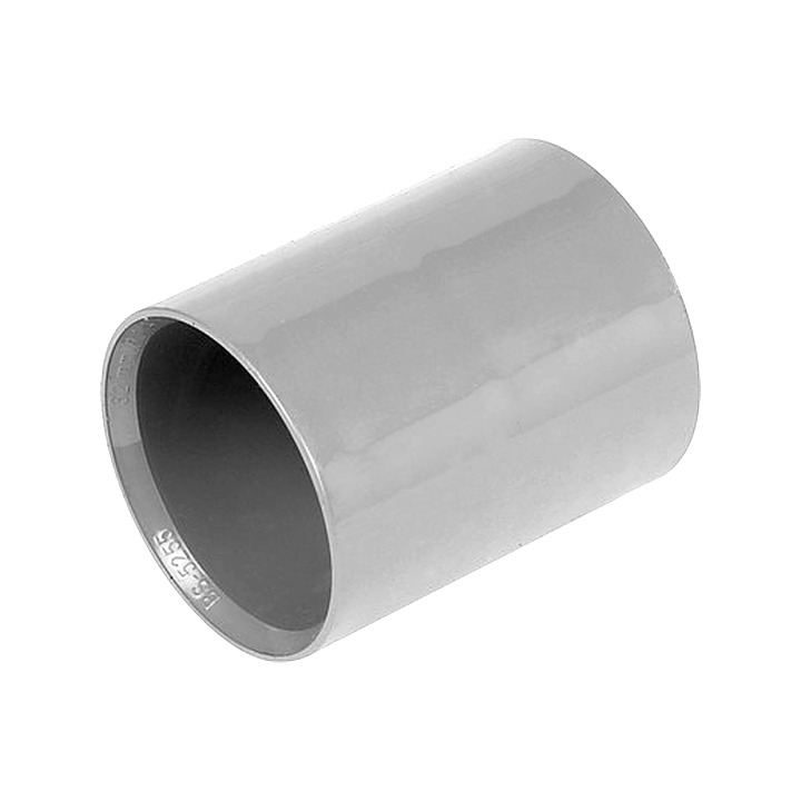 40mm Straight Solvent Weld Grey