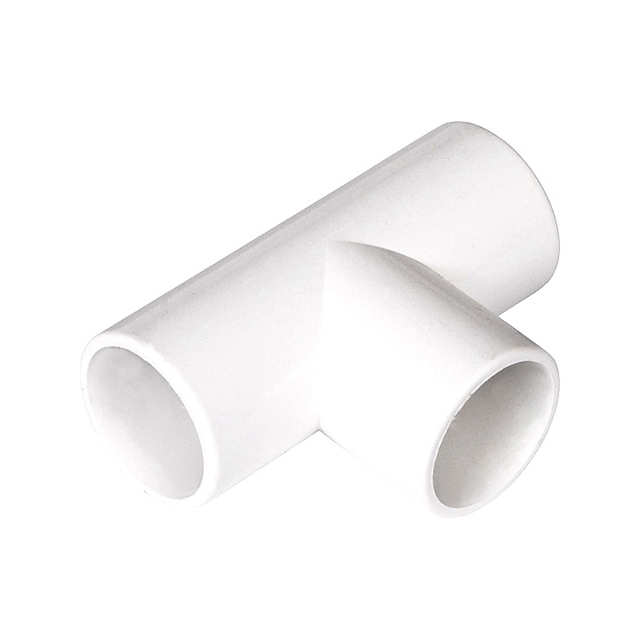21.5mm Overflow Tee Solvent Weld White