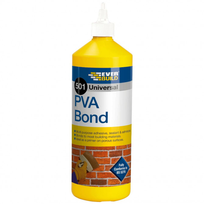 Everbuild PVA Universal PVA Bond 1L
