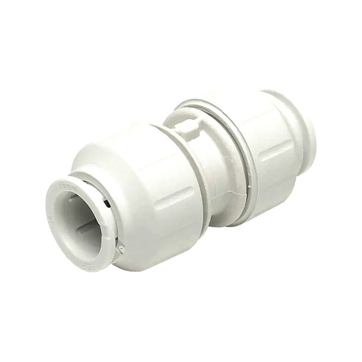 15mm Equal Plastic Push Fit Straight 