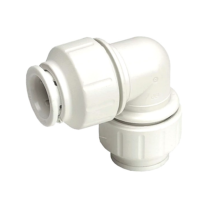 15mm Plastic Push Fit 90° Elbow 