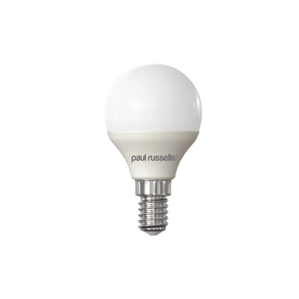 LED E14 Screw-In Warm White 2700k Golf Ball Bulb