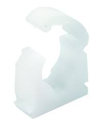 Single Hinged Pipe Clip 22mm