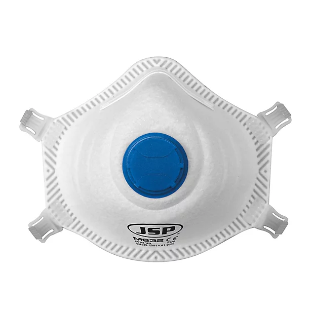 JSP M632 Moulded Disposable FFP3 Valved Face Mask  (Single)