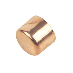 22mm Copper End Feed Stop Ends 