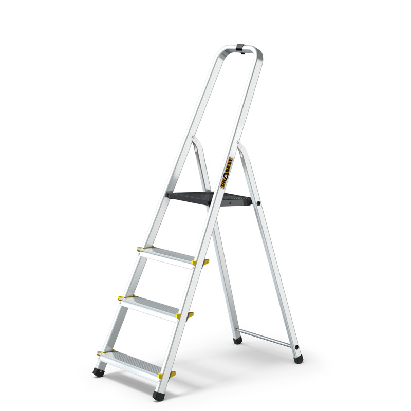 Drabest 4 Step Aluminum Ladder